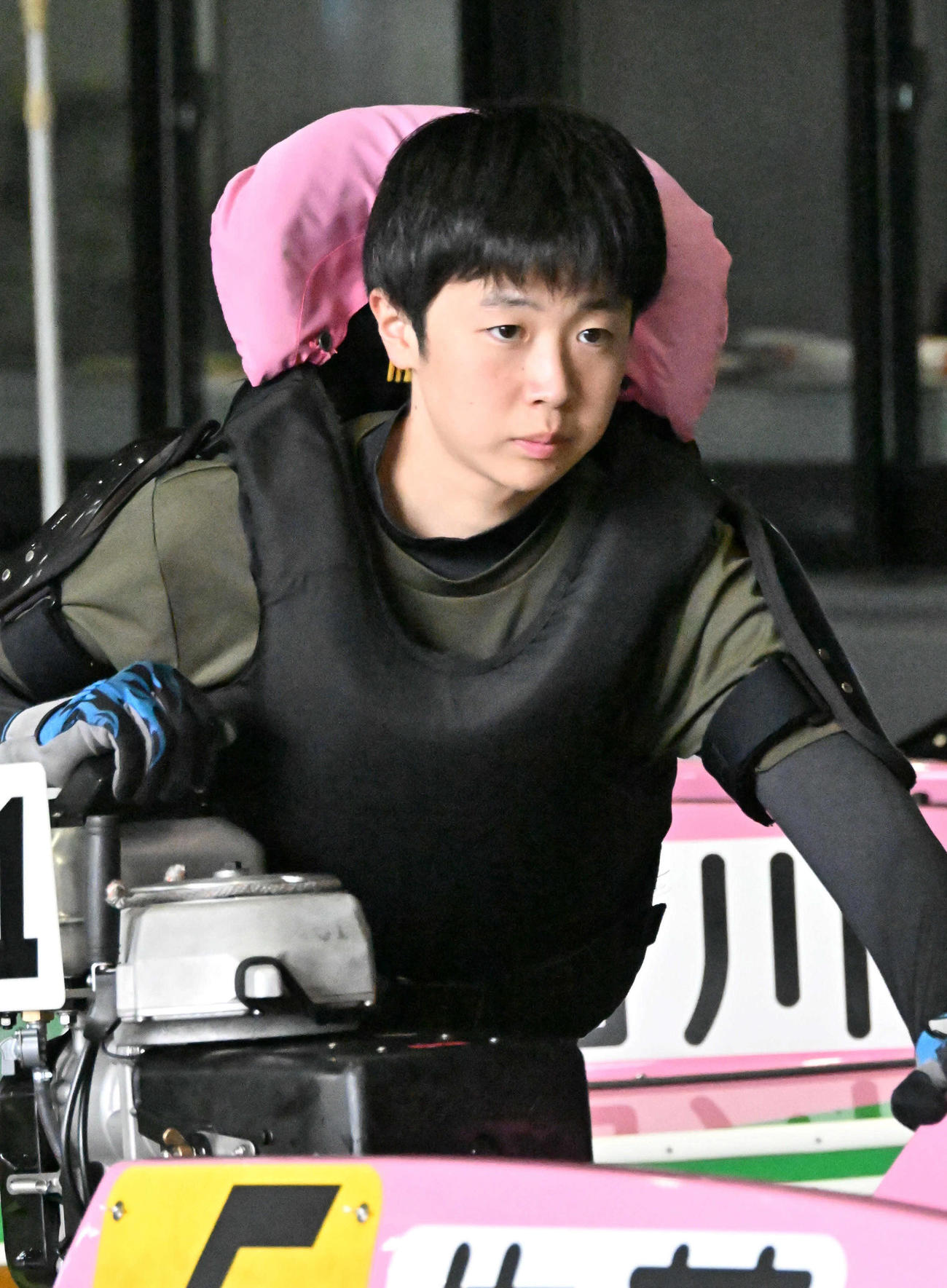 デビュー初白星に燃える佐藤永梧（撮影・石井愛子）