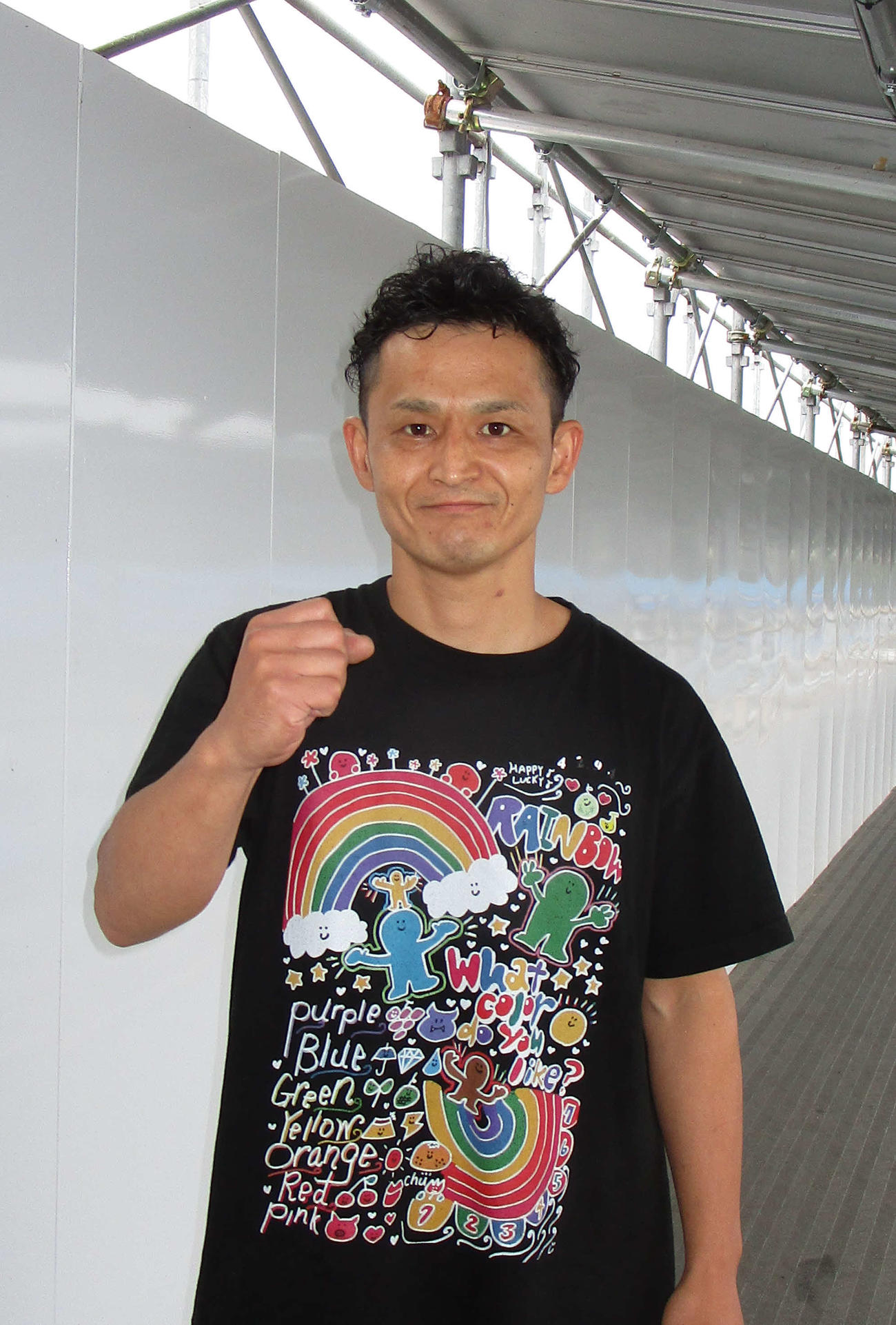 3連勝でリズムに乗ってきた古賀繁輝（撮影・安井雅彦）