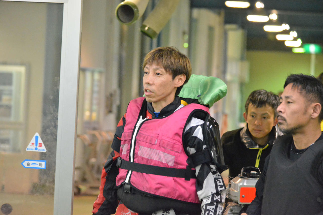 丸岡正典は引いた8号機に機歴以上の手応えだ