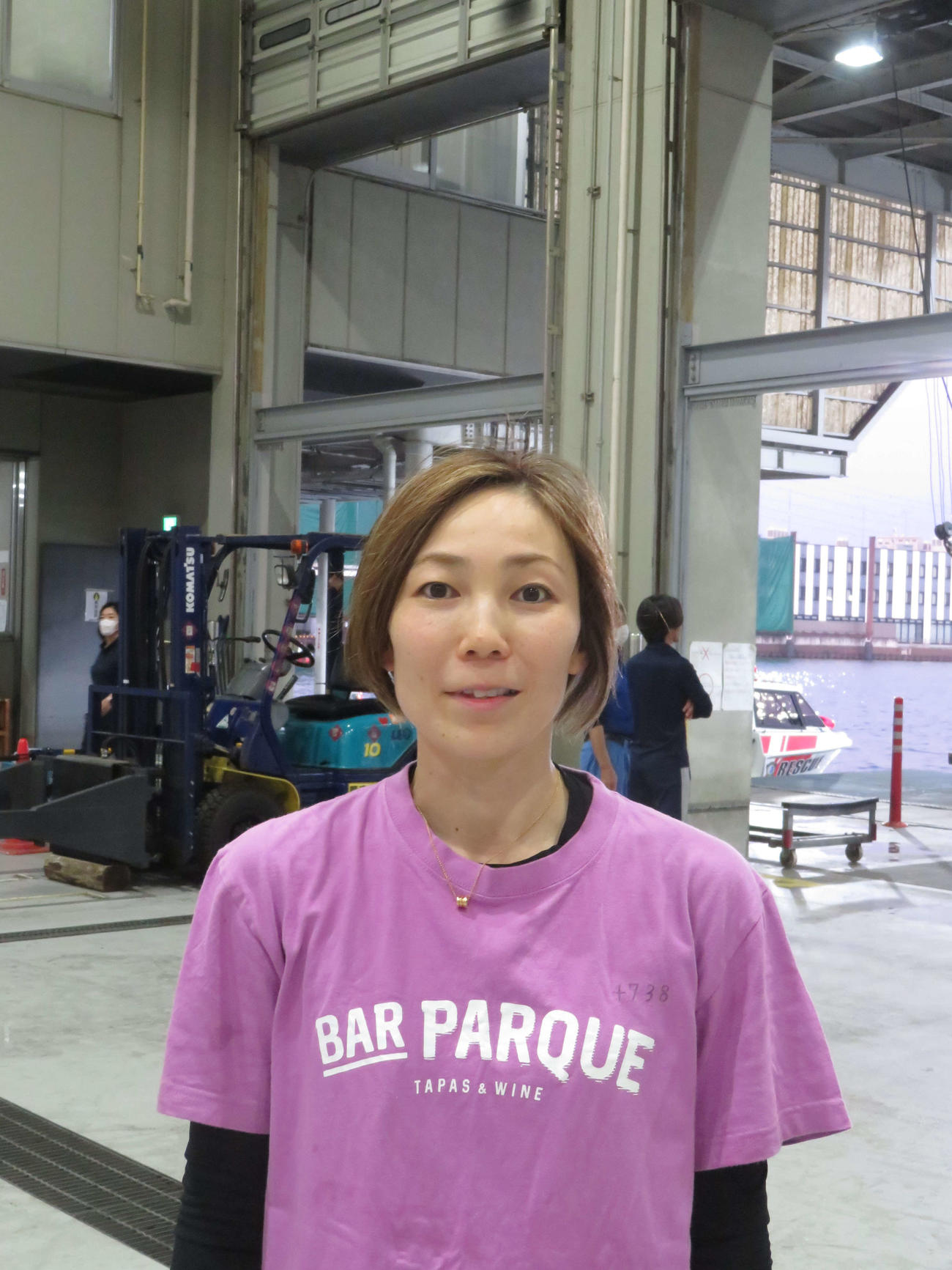 前検練習で伸びに手応えを得た清埜翔子