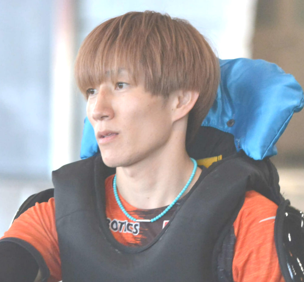 舟足に好感触を得た末永祐輝