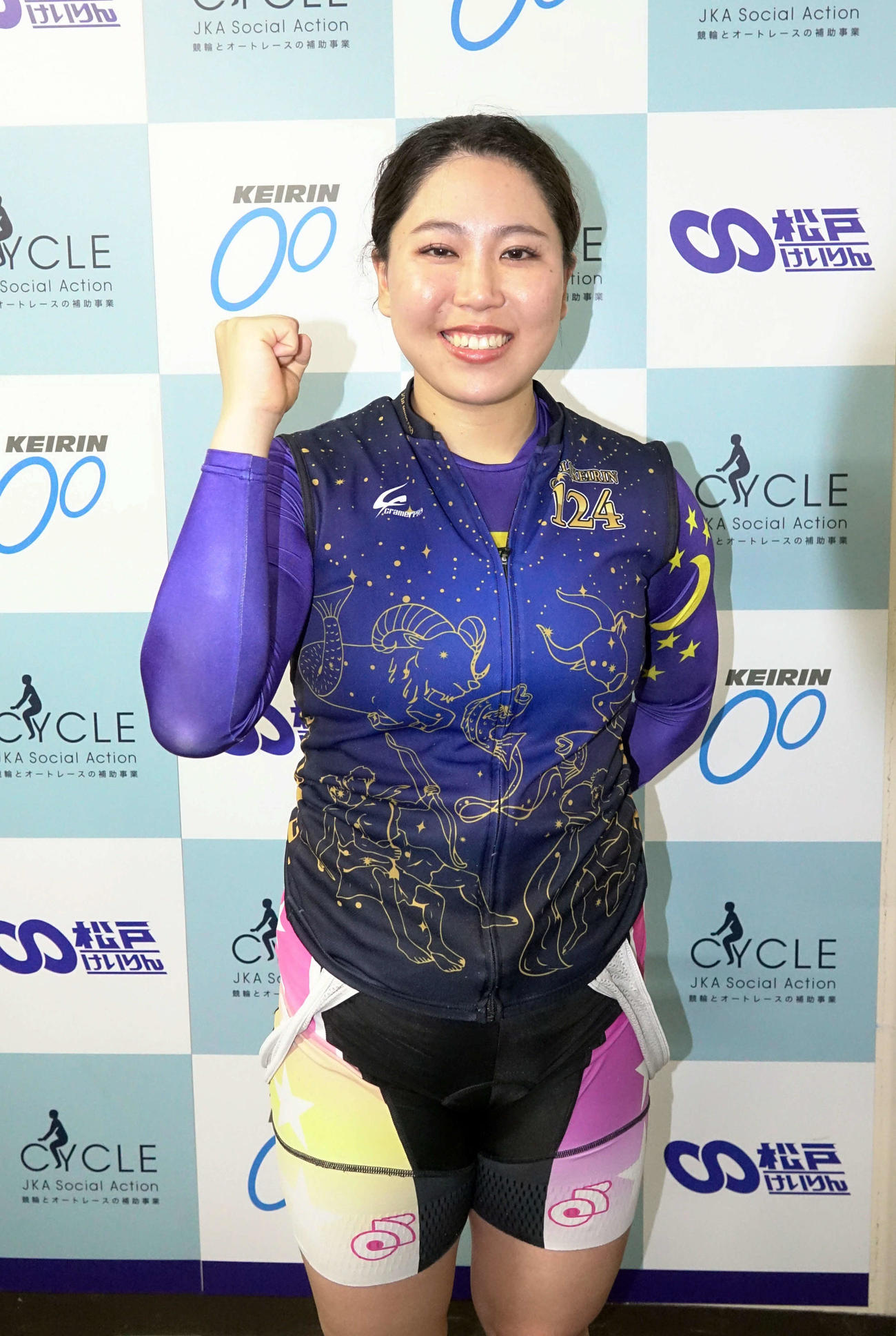 奥井迪を必死に追走し2着に入った竹野百香