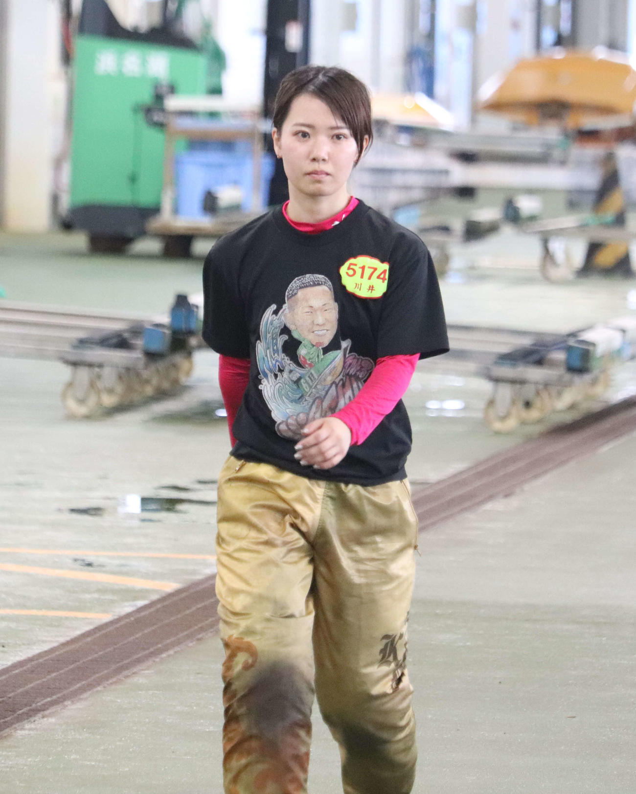 川井萌が好調な走りをみせる