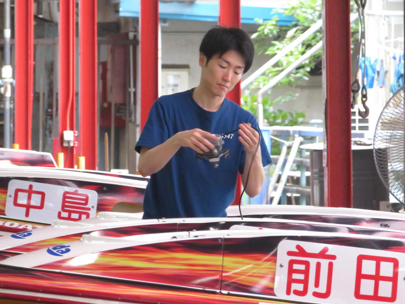 逆転で予選トップ通過を決めた中田竜太
