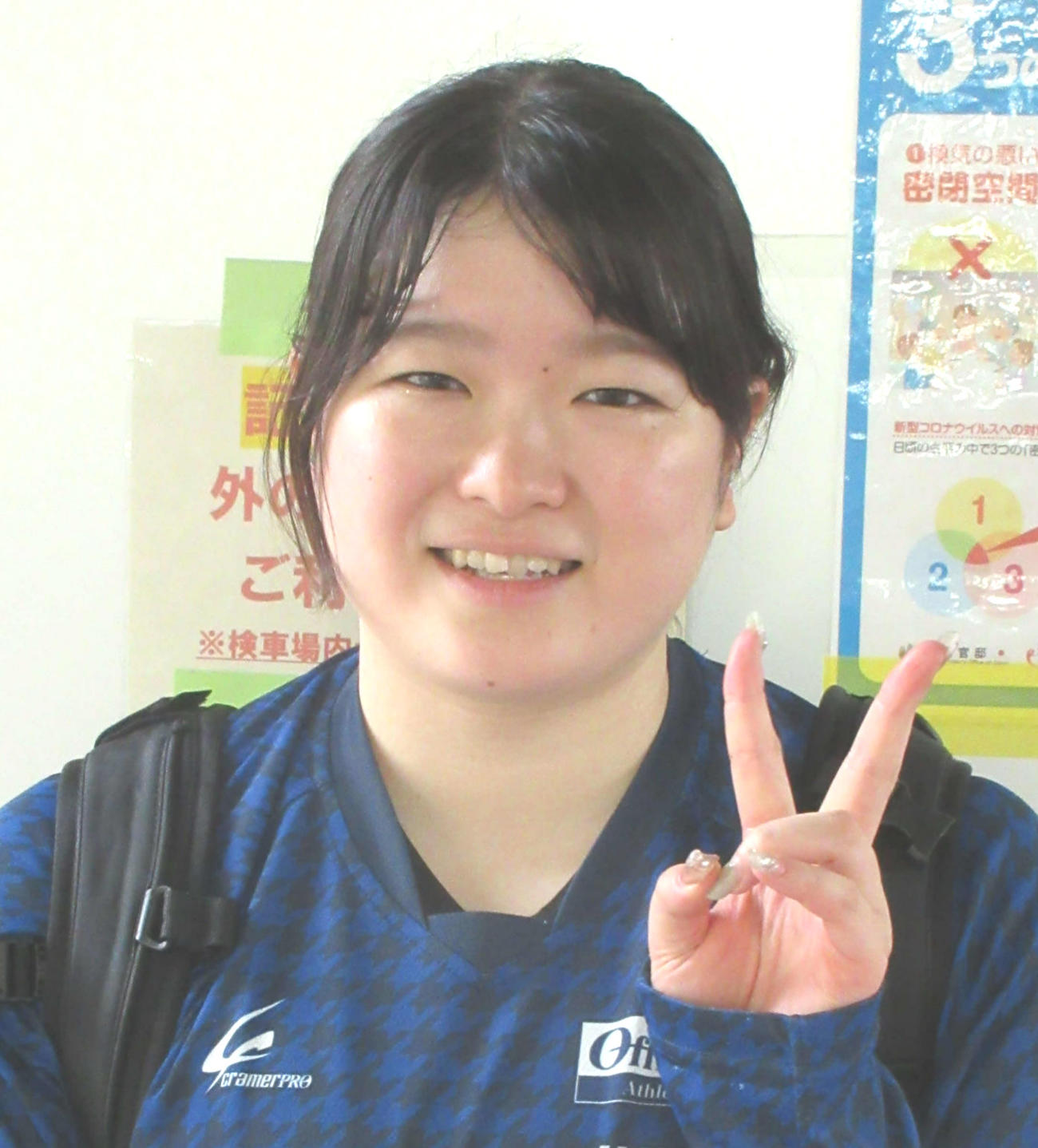 今年8度目の優勝を狙う尾方真生