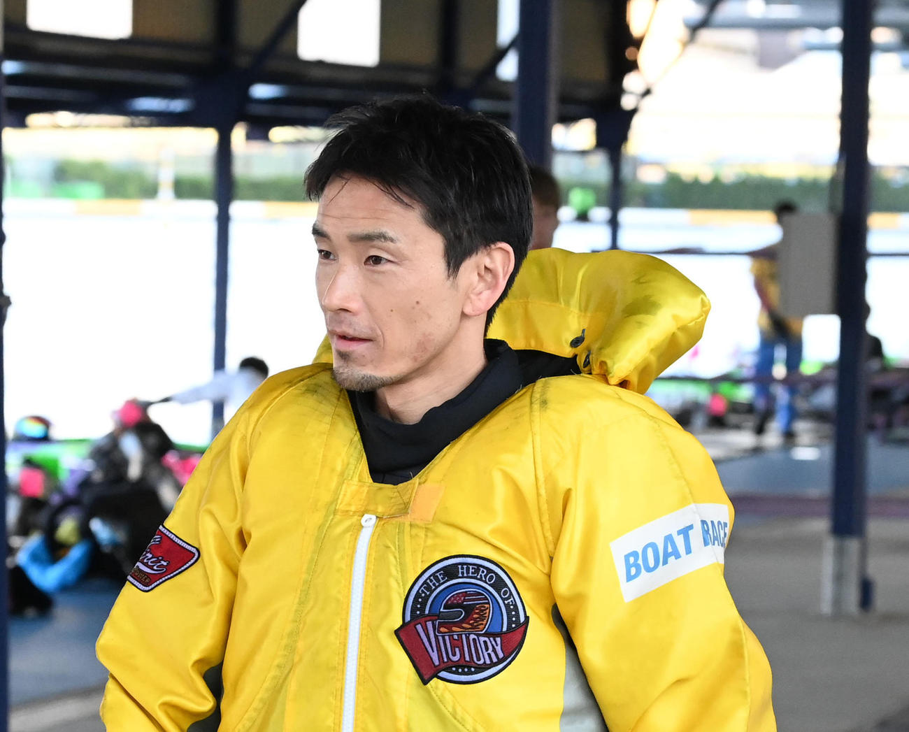 馬場貴也が機力を立て直して逃げる