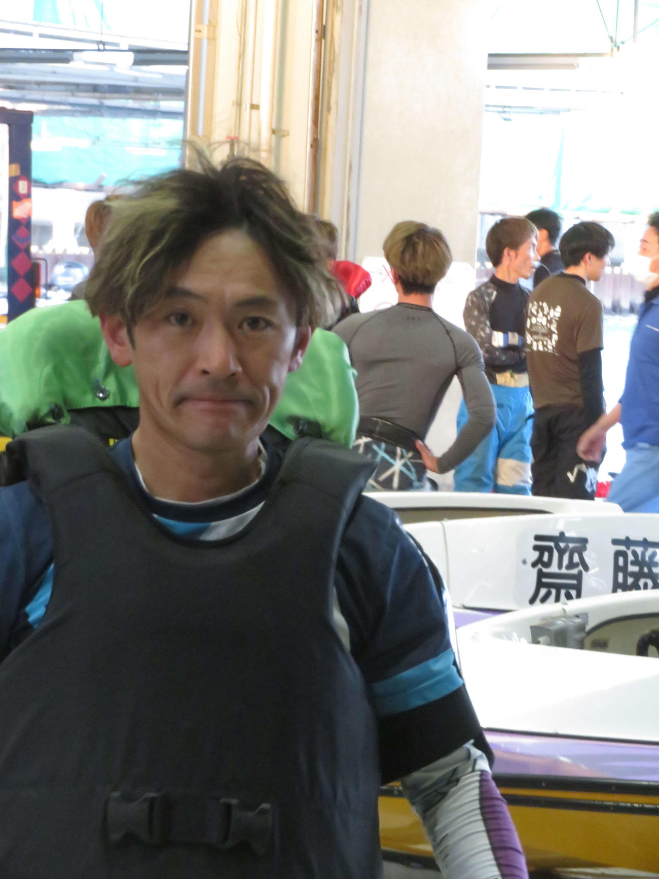 前節の優勝エンジンを引き当てた飯山泰
