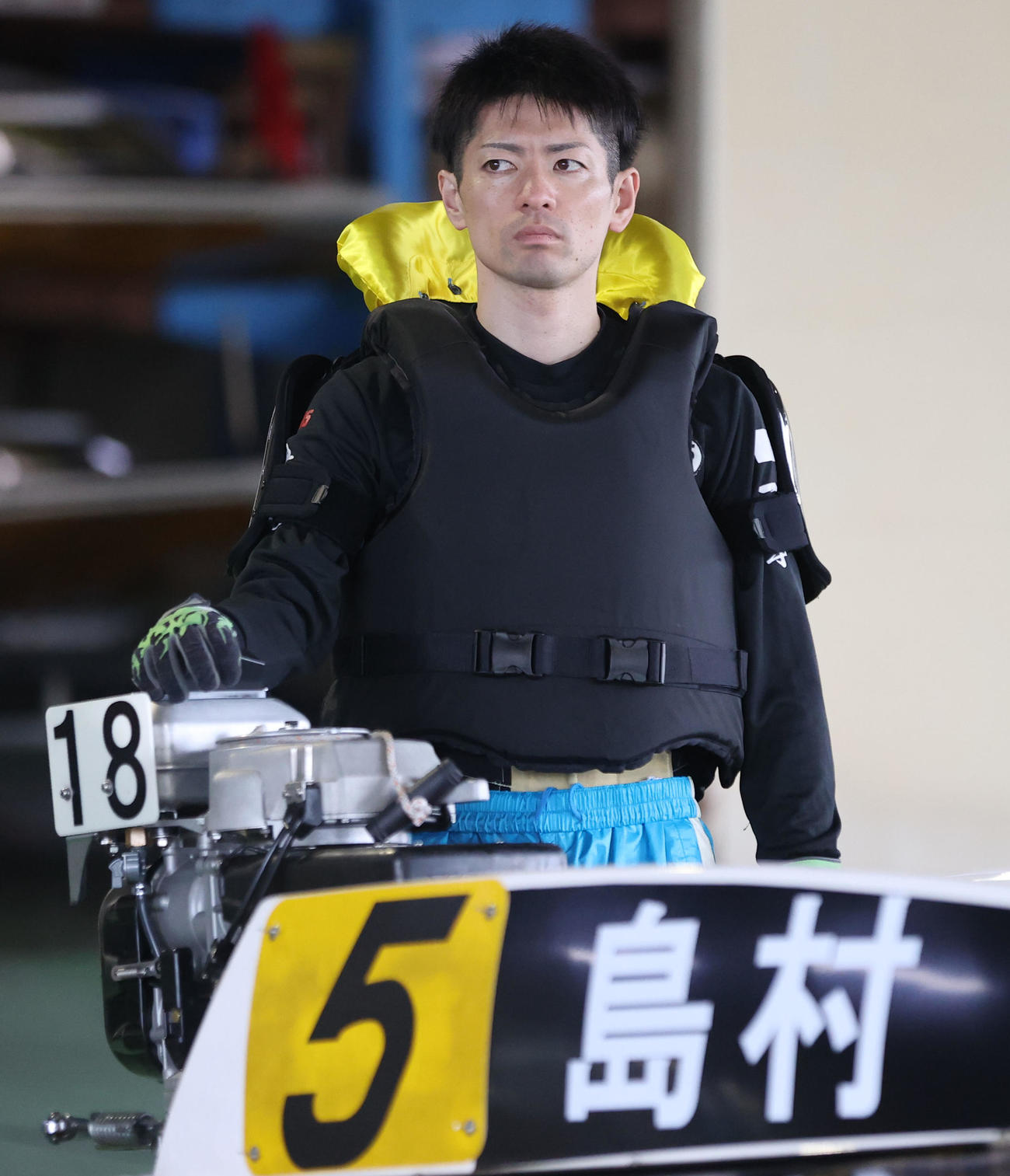 昨年覇者の島村隆幸