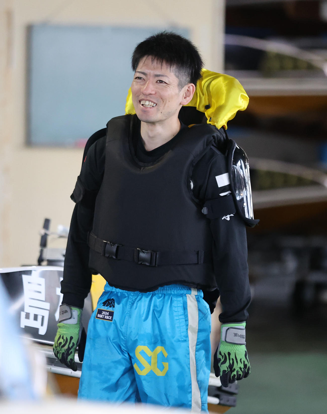 昨年覇者の島村隆幸