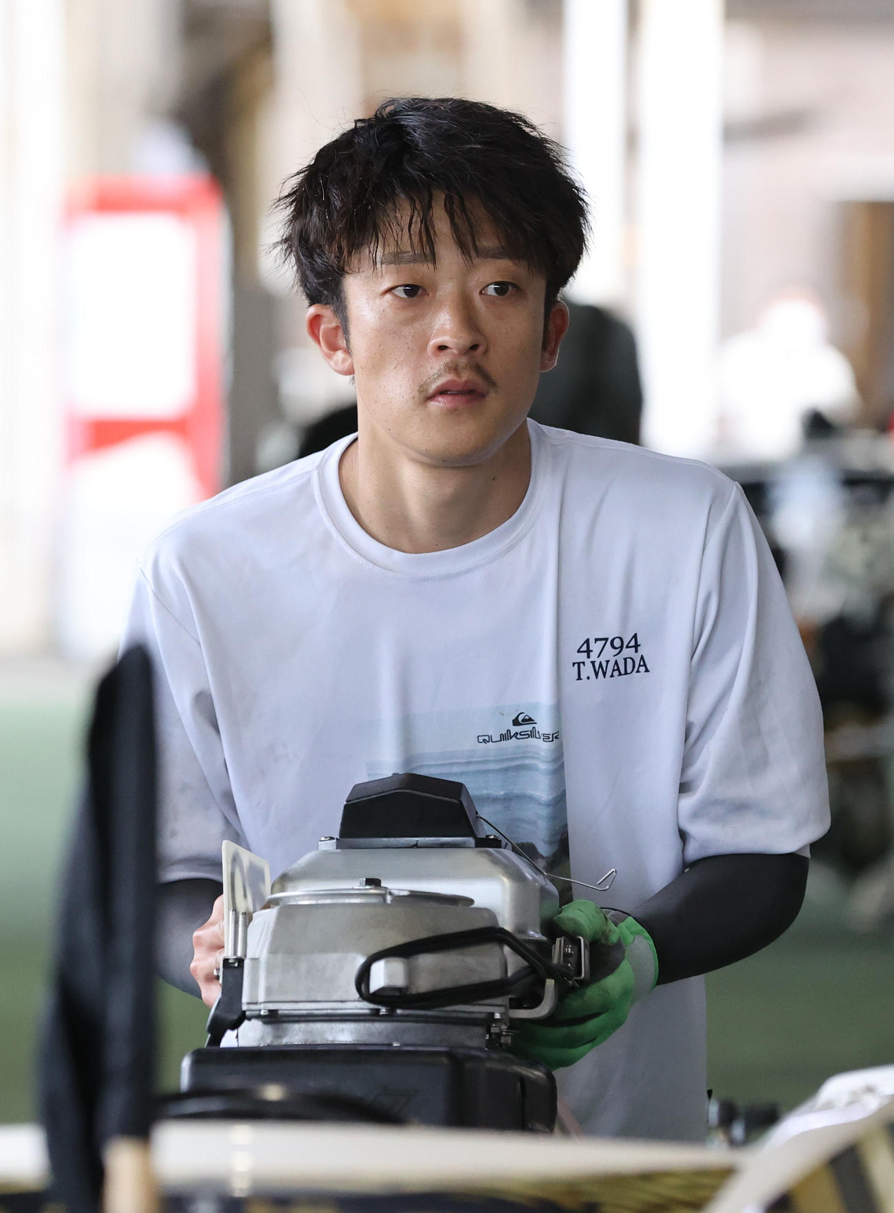 G2優勝73号機をゲットした和田拓也