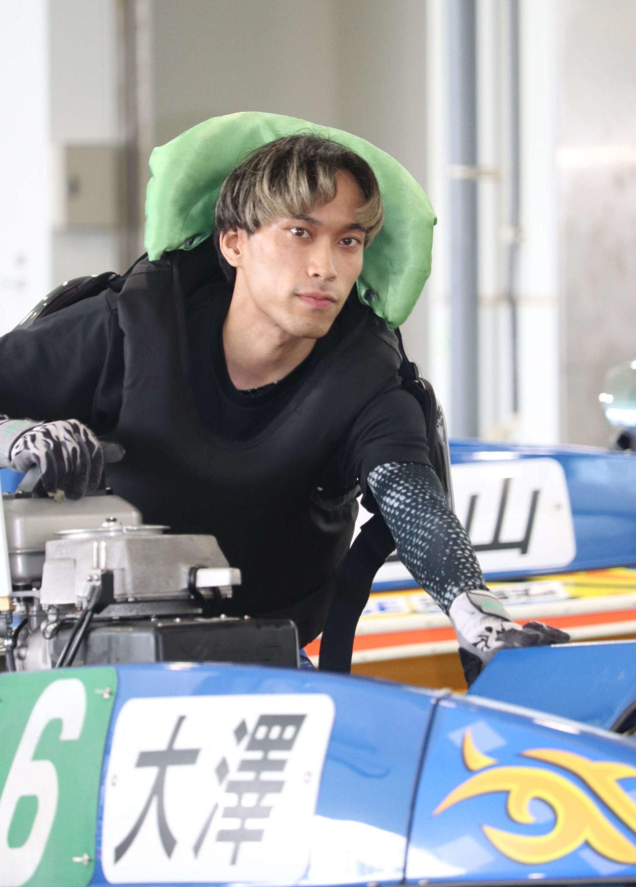 大沢風葵が優勝戦2枠から浜名湖2度目の優勝を狙う（撮影・神田成史）