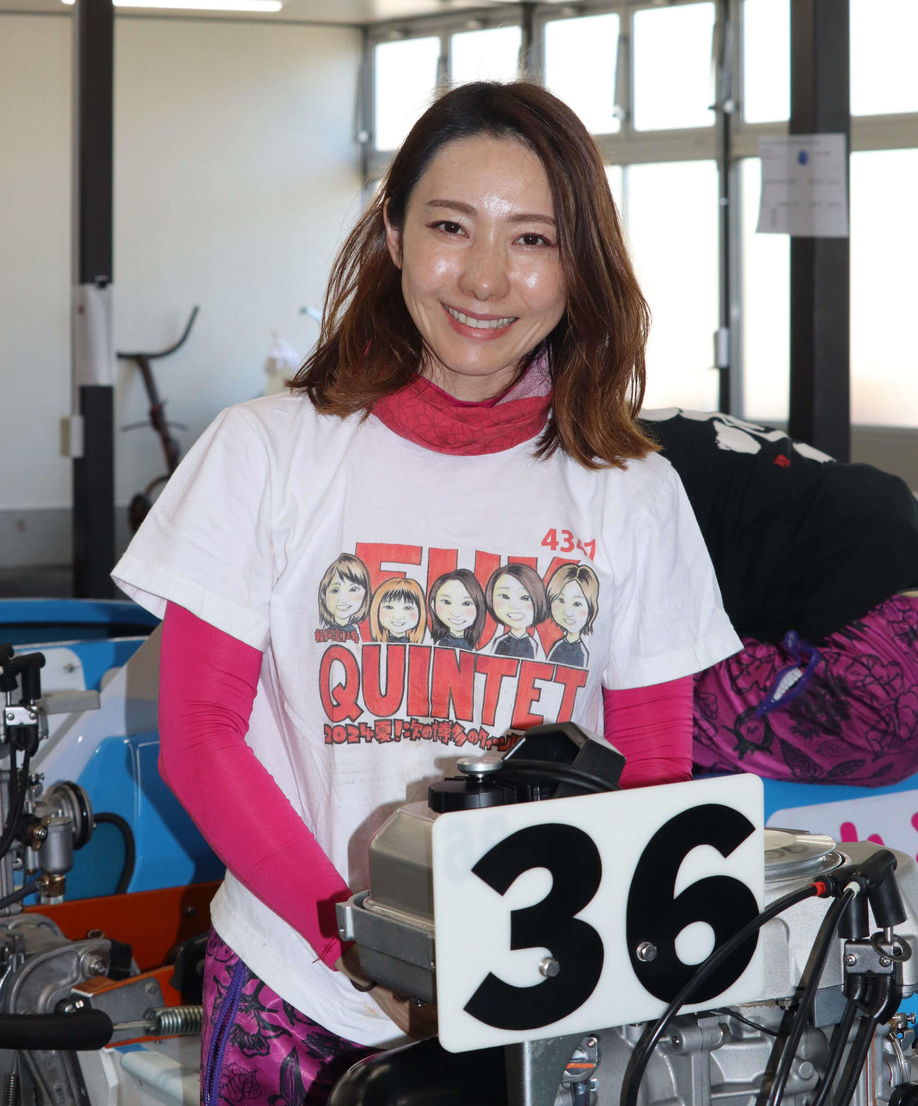魚谷香織が1、2着と好発進を決めた