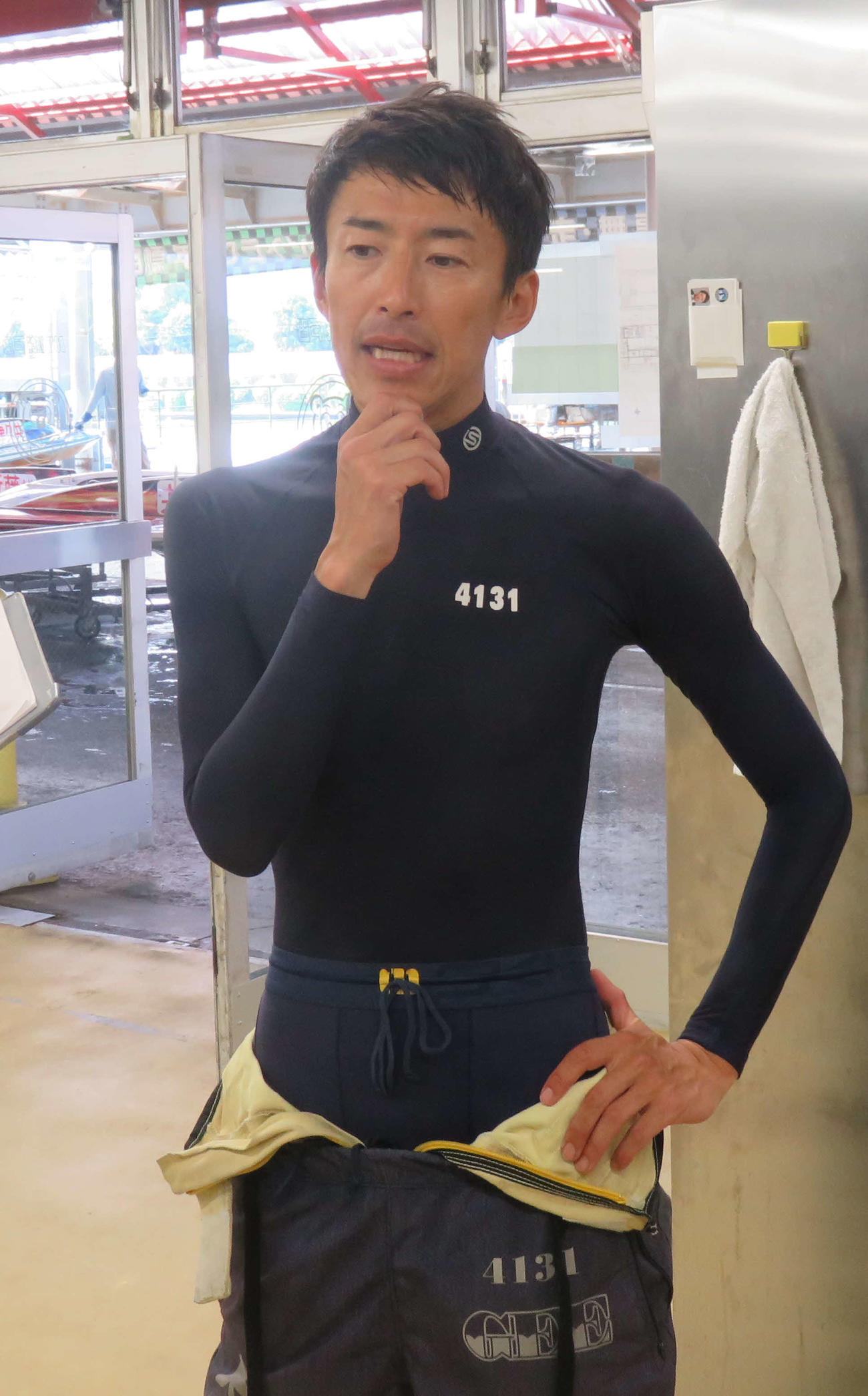 初日連勝スタートを切った原豊土
