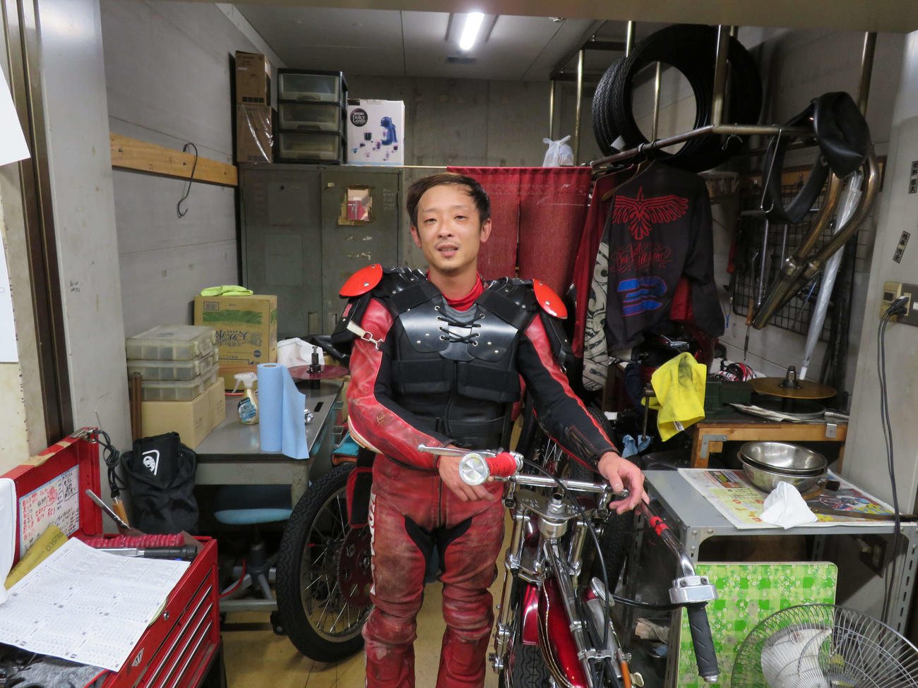 準決勝戦に意欲を見せる中村友和（撮影・小川将司）