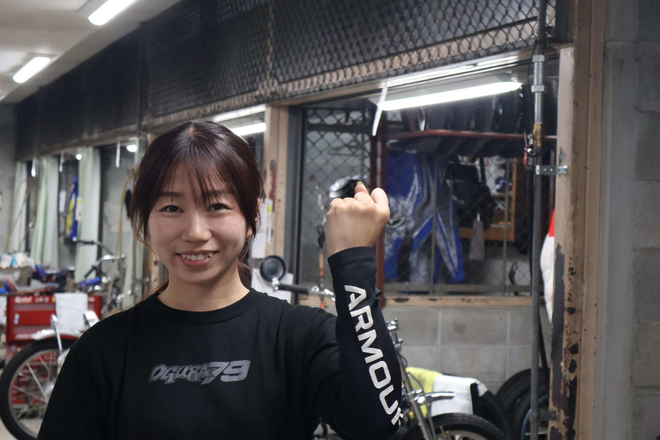 初日ガールズ王座予選に意気込む小椋華恋