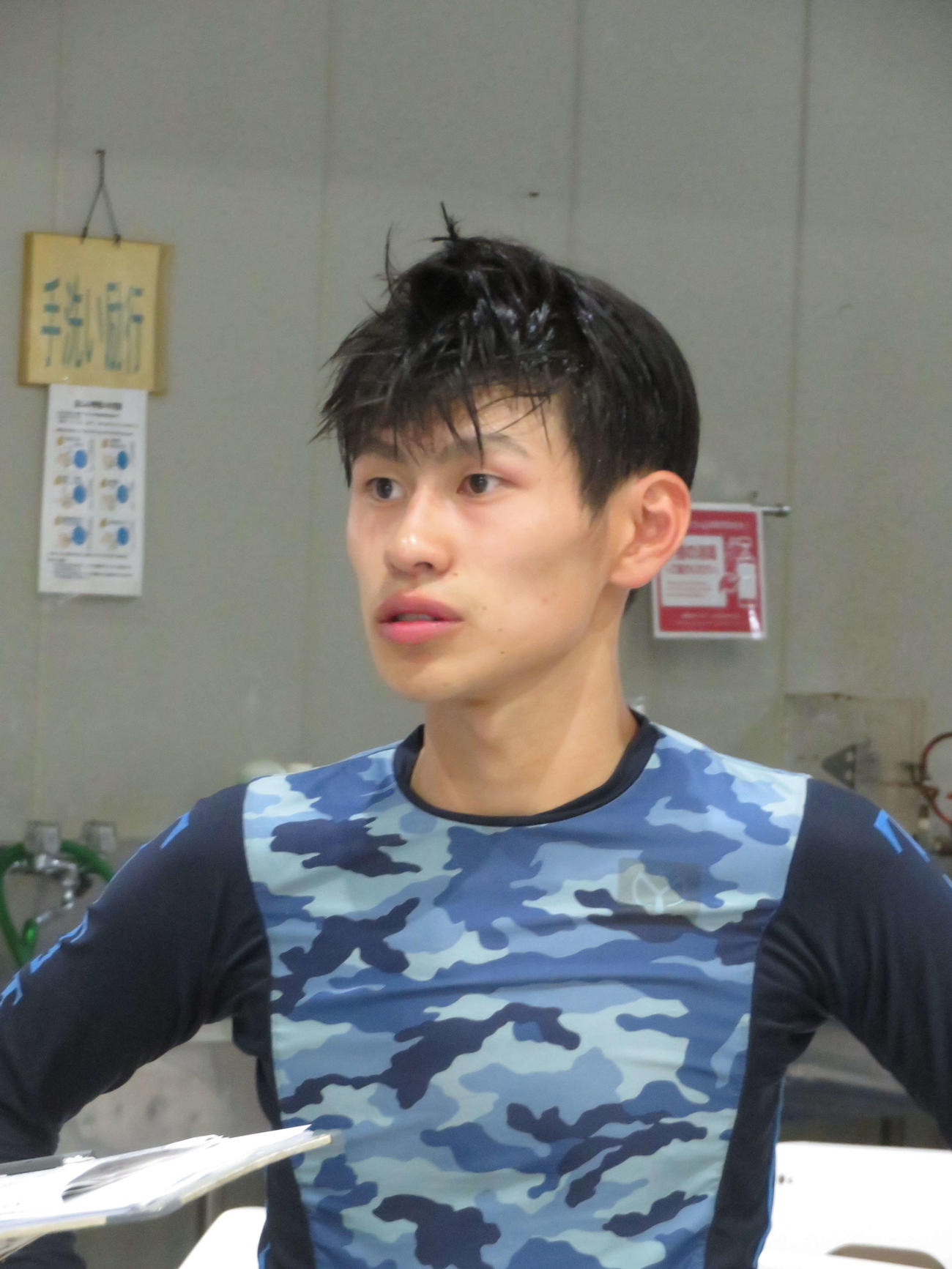 2日目から3連勝で得点率2位に浮上した中野仁照