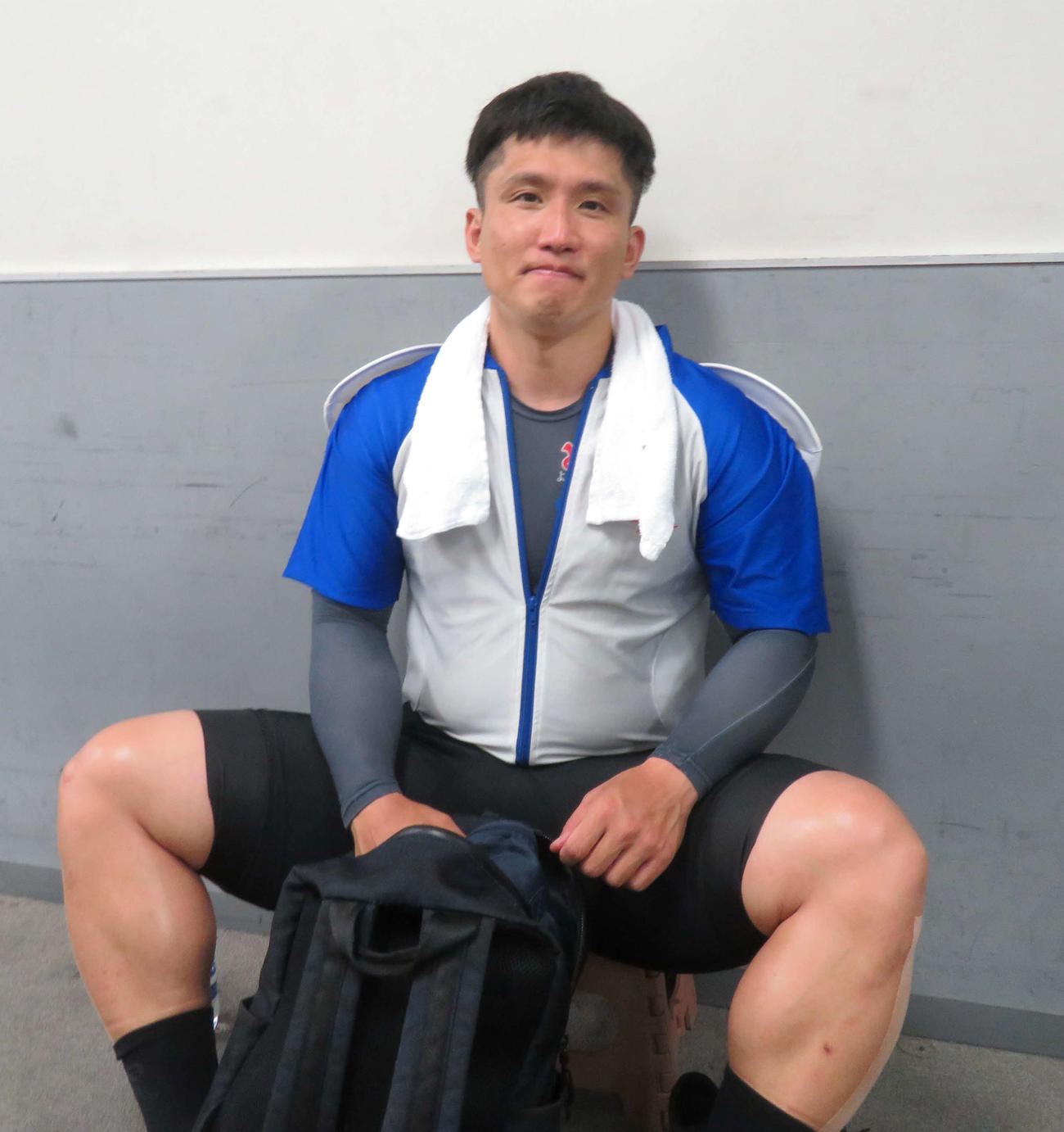 7場所ぶりの準決進出を果たした志村太賀（撮影・栗田文人）