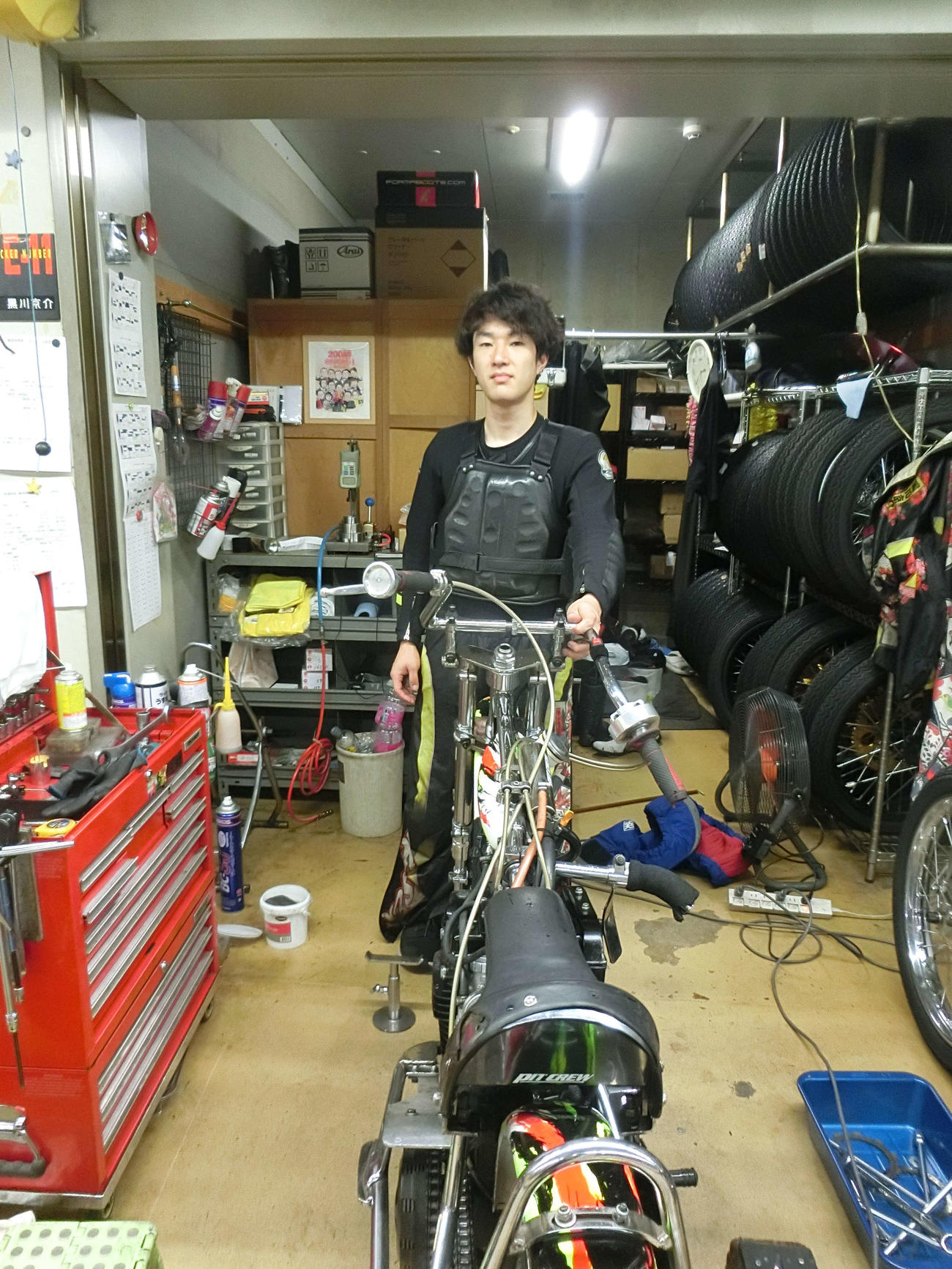機力好調の黒川京介が地元で連続Vに挑む（撮影・海老原実）