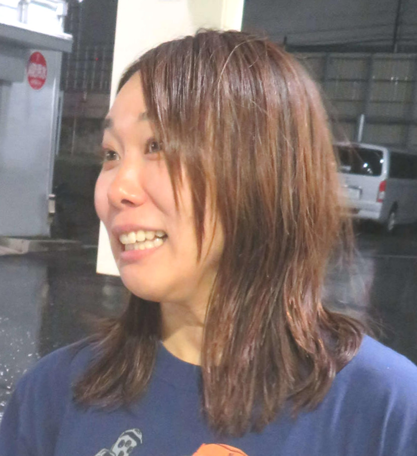回り足をアップさせた今井美亜