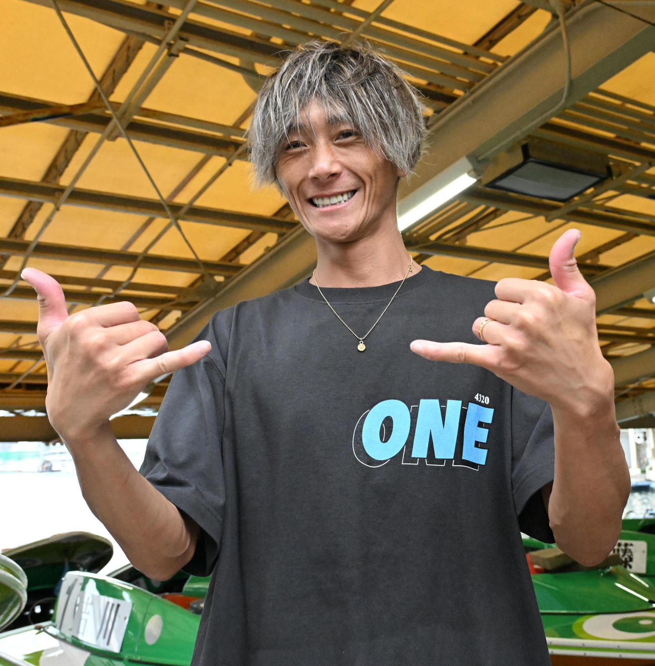 整備で抜群の機力を得た峰竜太（撮影・石井愛子）