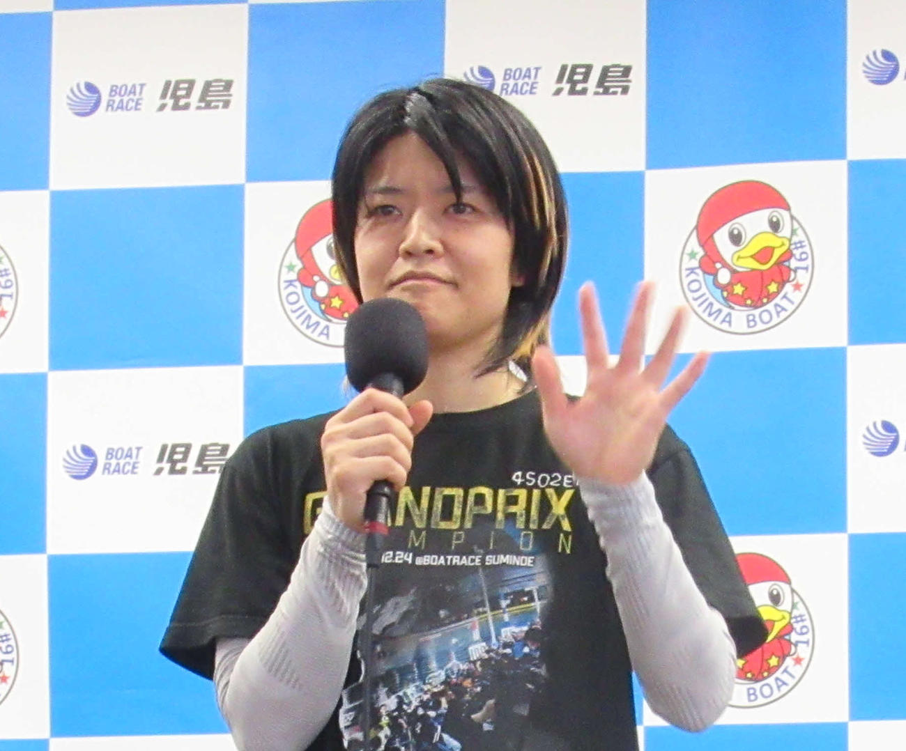 遠藤エミは今年初優勝を飾り「この優勝をきっかけにしたい」