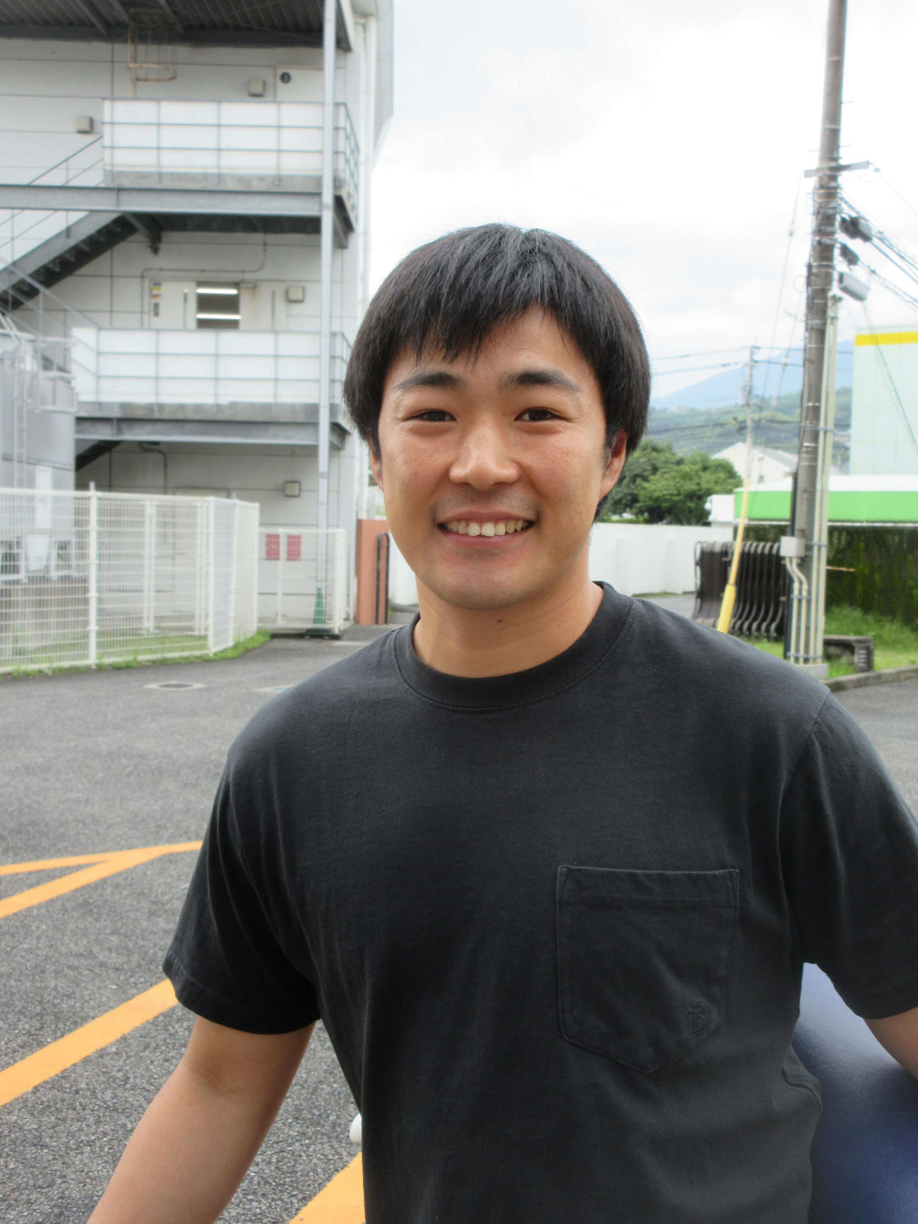 予選3R、高橋綜一郎が自慢のパワー全開で人気に応えてくる