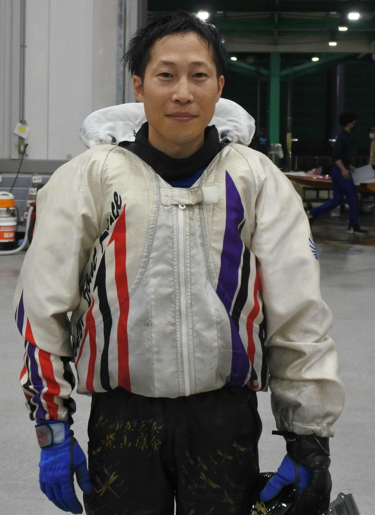 大村初優勝を飾った北山康介は安堵（あんど）の表情