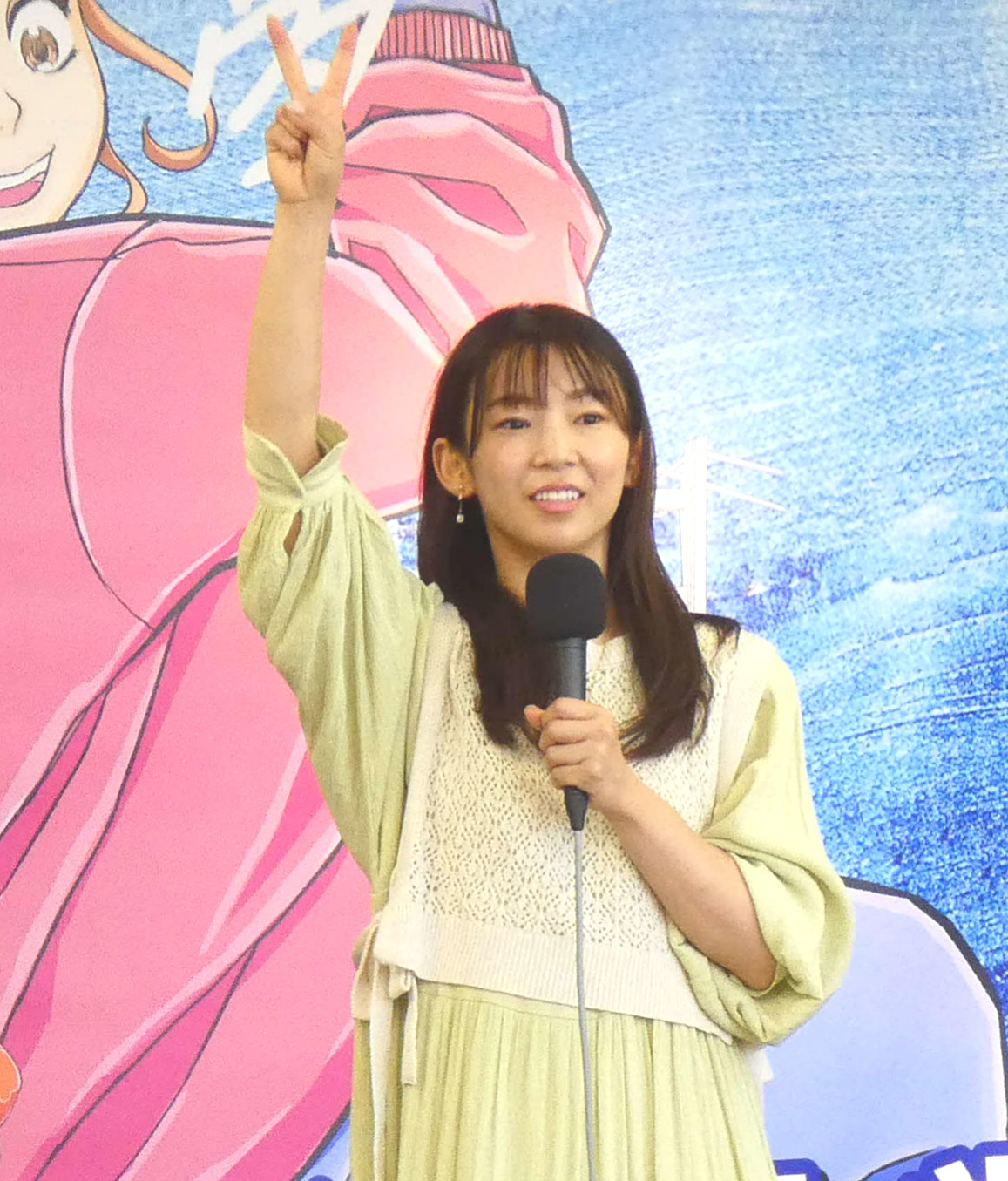 ファンとの交流を深めた守屋美穂
