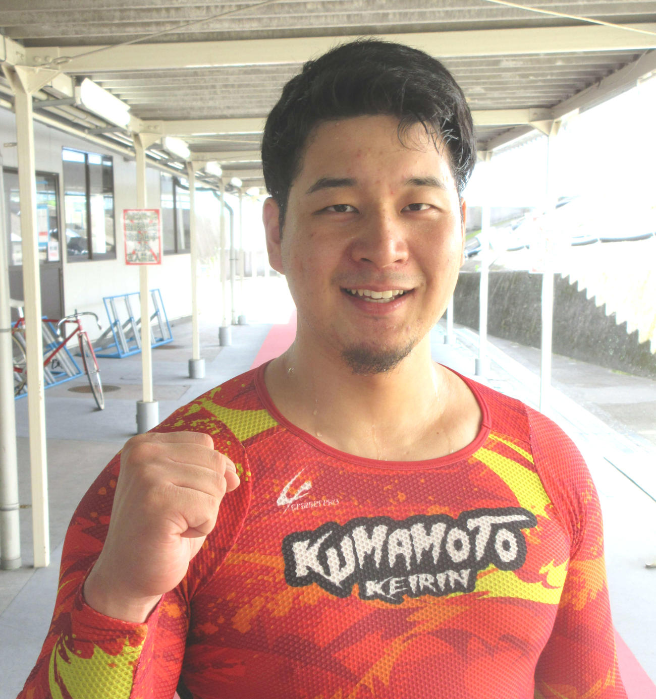 昇班後初勝利を挙げた田中会心
