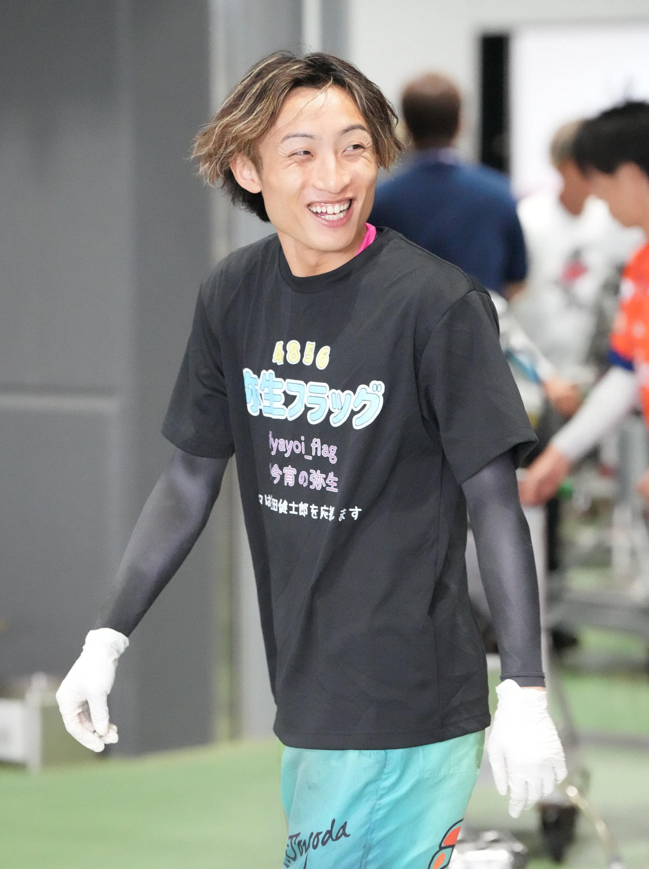 地元の期待を一身に背負って参戦する豊田健士郎（撮影・森本幸一）