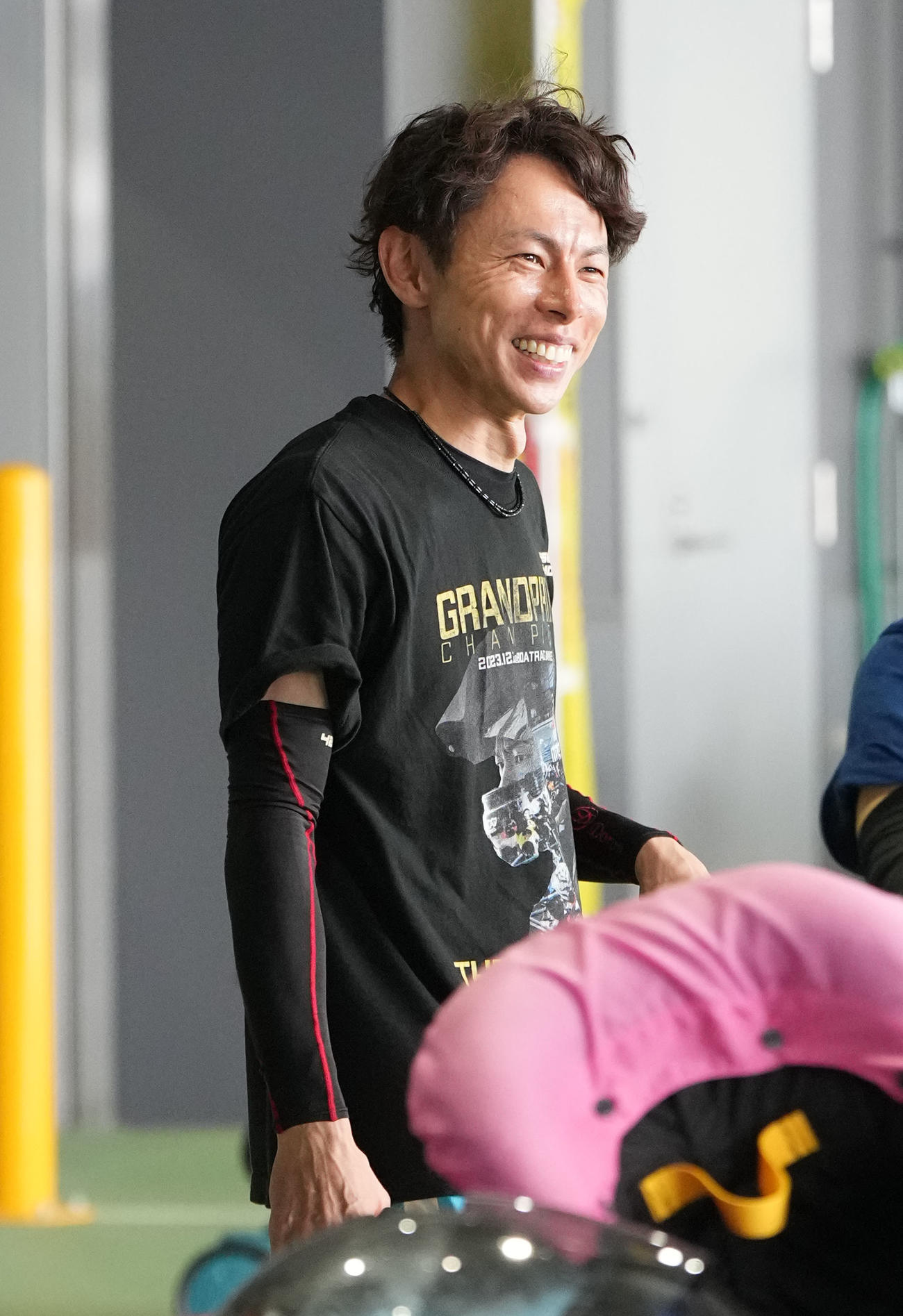 長田頼宗（撮影・森本幸一）