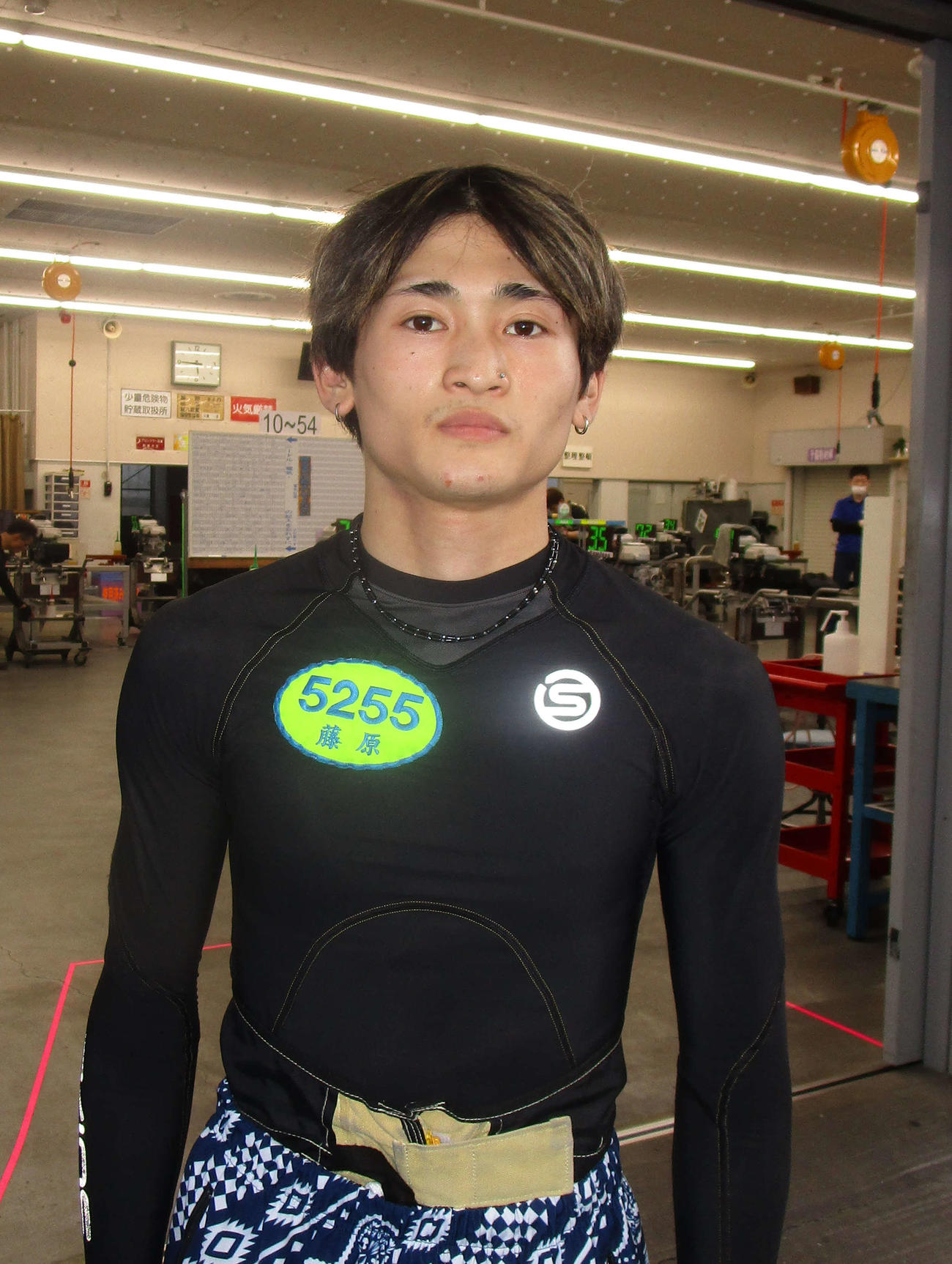 5コースからまくり差して白星発進した藤原仙二（撮影・安井雅彦）