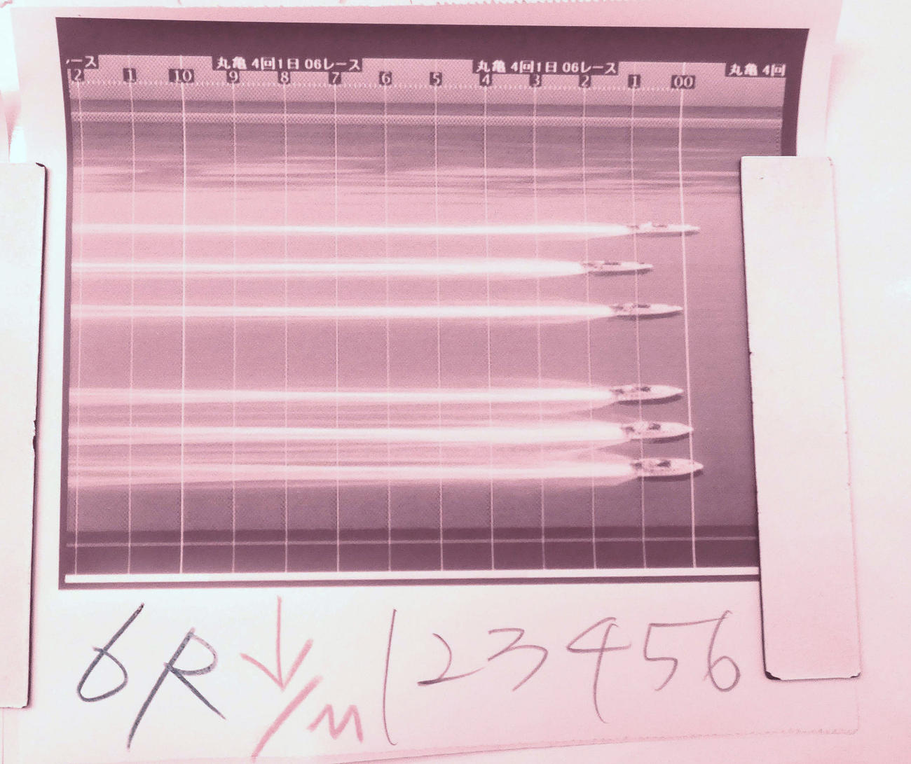 6Rで3艇の集団フライングが発生した