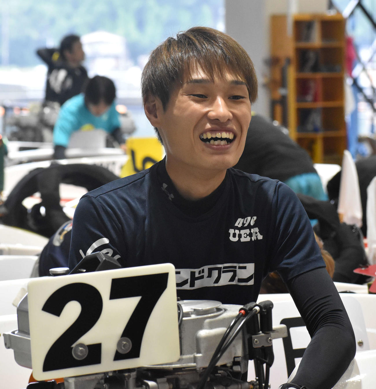 前検日に29歳のバースデーを迎えた上田龍星
