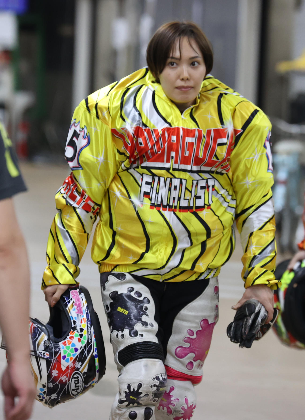 12R優勝戦に臨む佐藤摩弥（撮影・柴田隆二）
