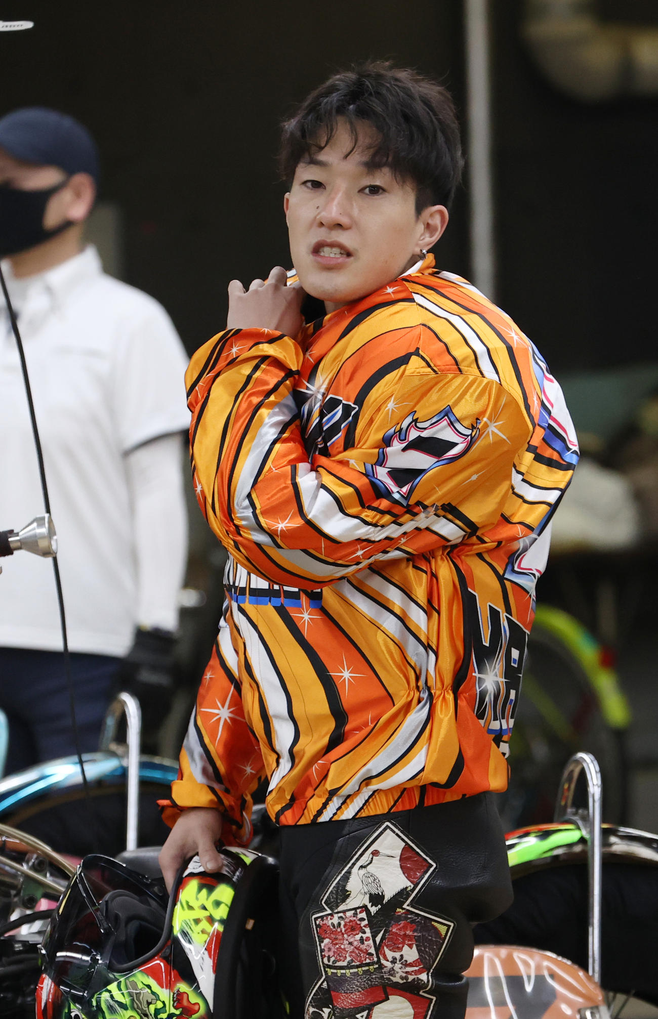 12R優勝戦に臨む黒川京介（撮影・柴田隆二）