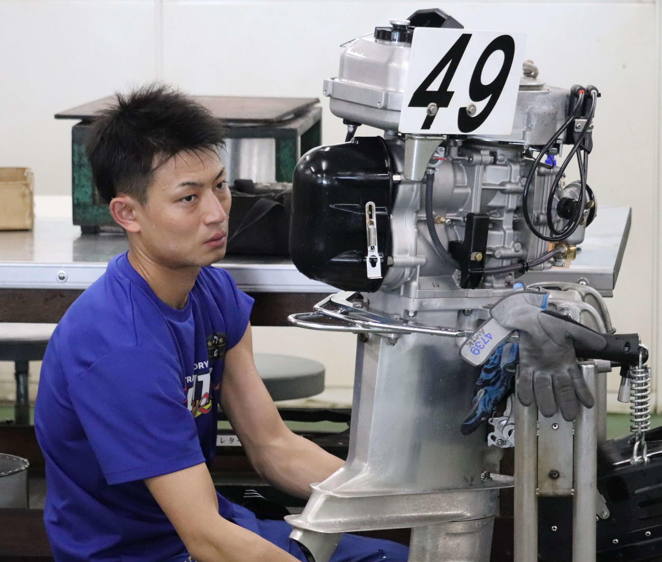 中村晃朋が49号機のポテンシャルに満足感を覚えた
