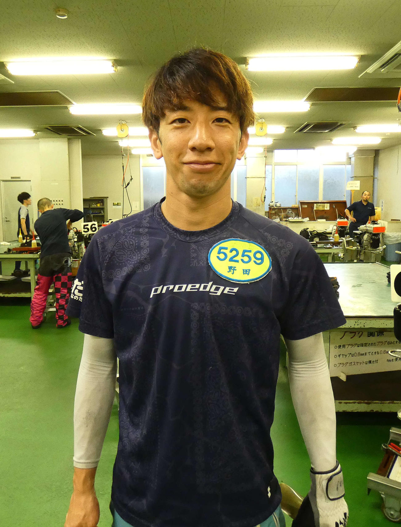 野田昇吾は初日4、8Rに登場する（撮影・前原一樹）