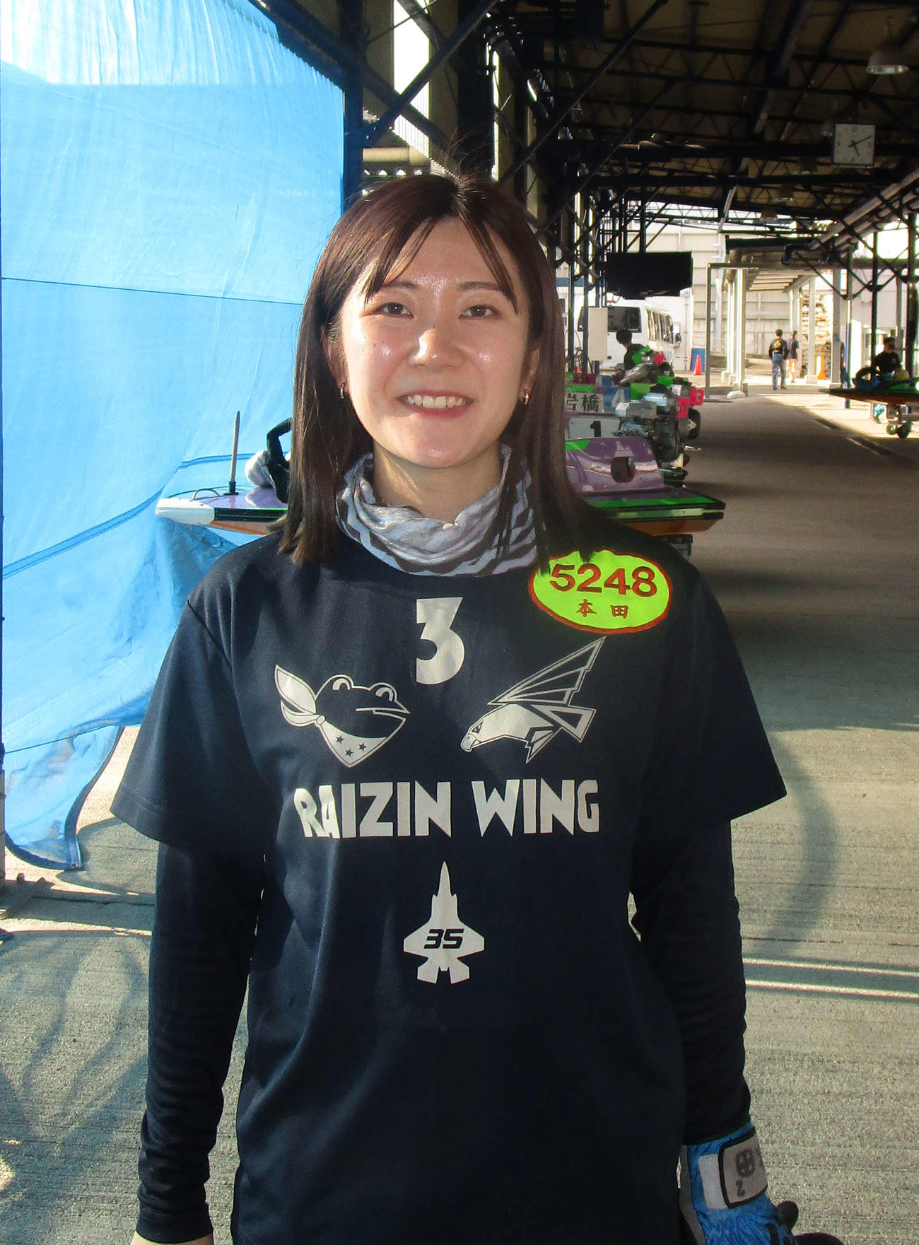 住之江初出走で2着に入った本田愛。気配良好だ（撮影・安井雅彦）