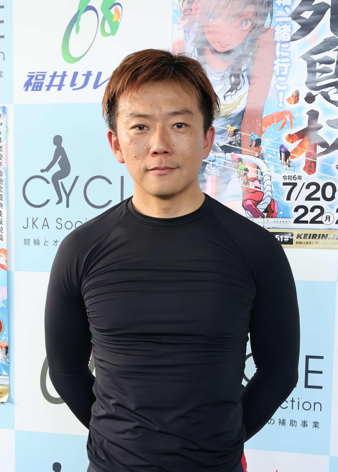「地元開催」の藤井昭吾が初のG3決勝進出を喜んだ（撮影・山田敏明）