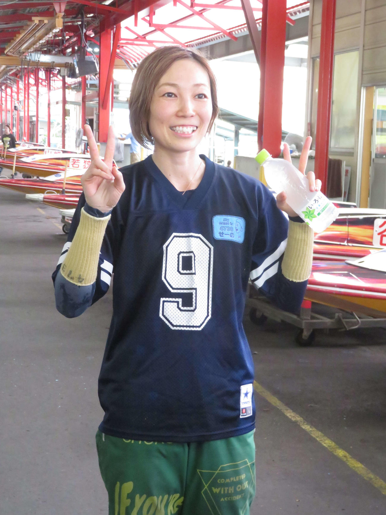 3年ぶりの地元優出を喜ぶ清埜翔子