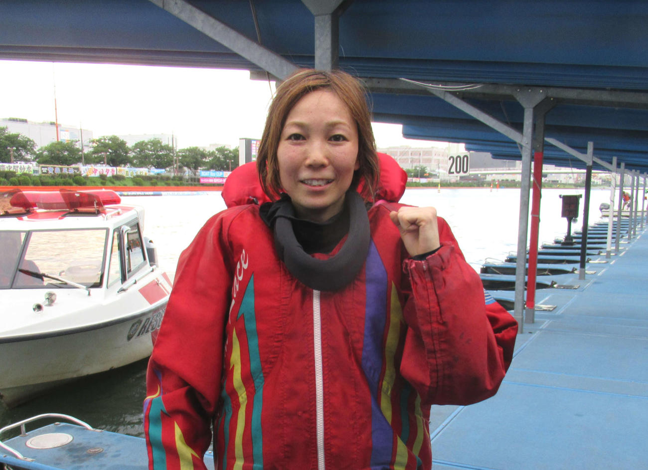 清埜翔子が3コースからまくりを決め、地元戸田での初Vを挙げた