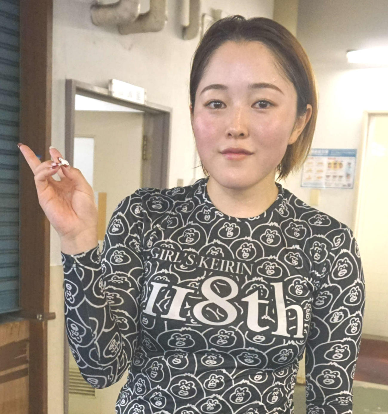 連続優勝を狙う増田夕華