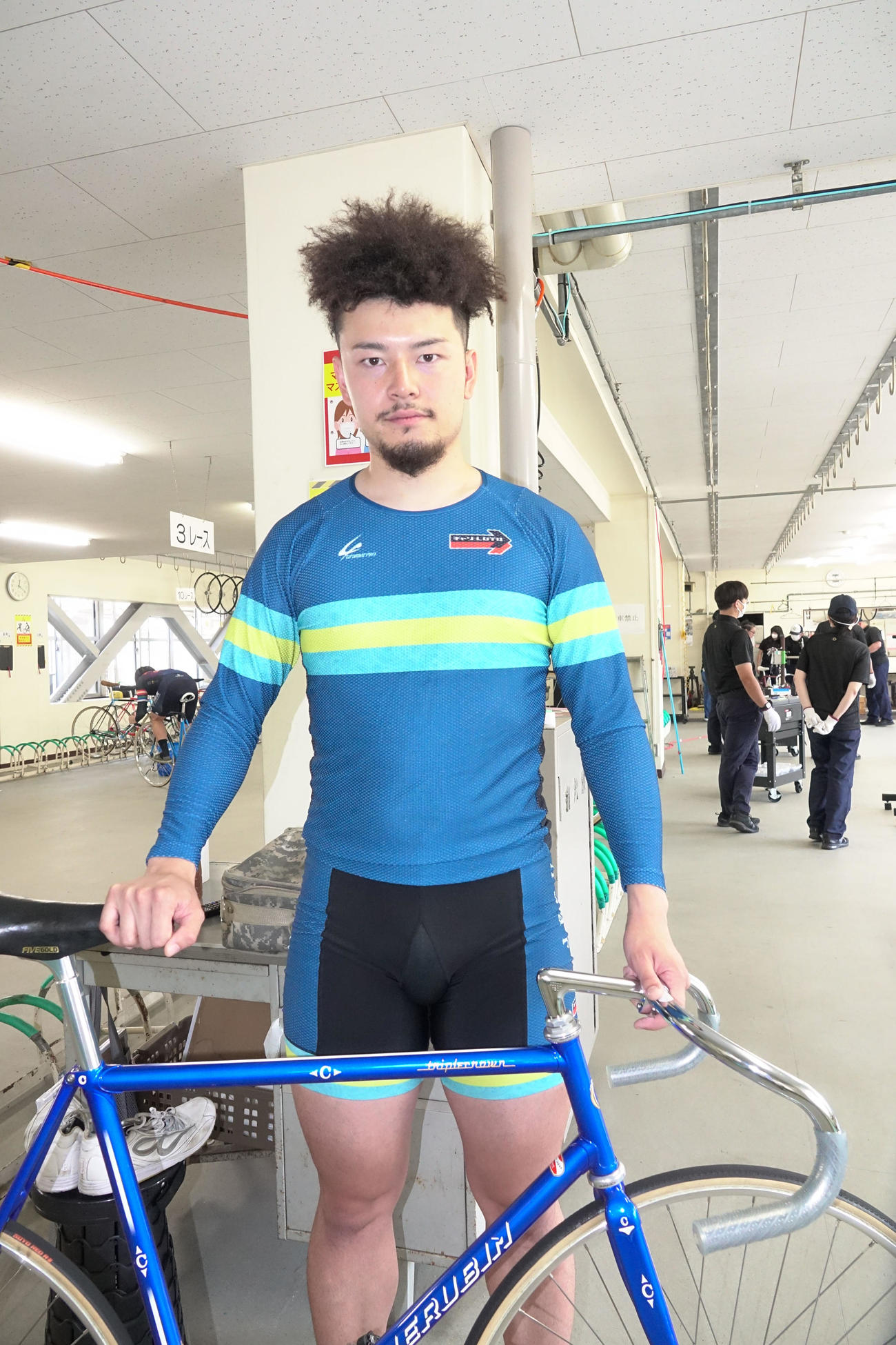 おしゃれな髪形は師匠・石丸寛之譲りの近藤雄太