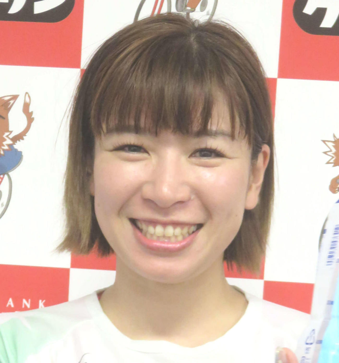 予1で2着に粘った永塚祐子は笑顔