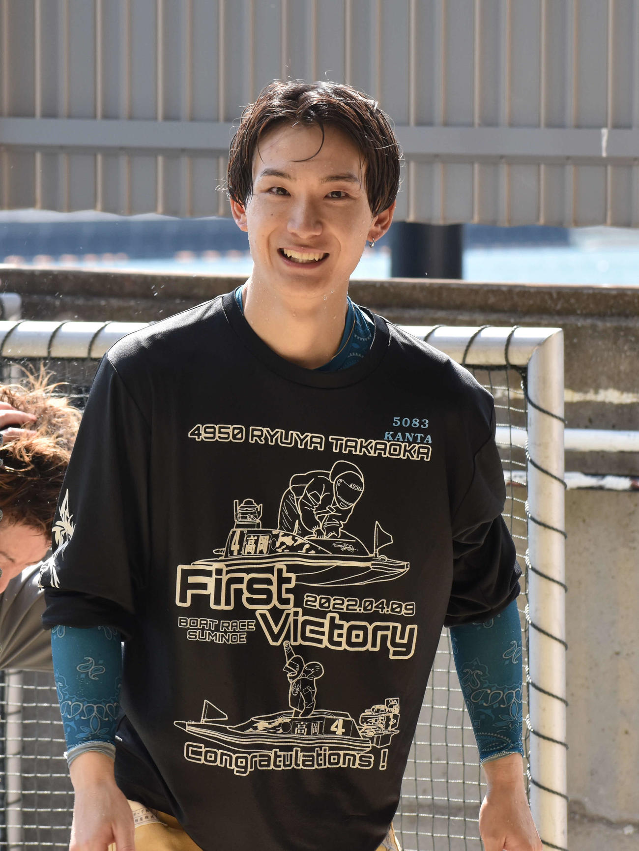 柳瀬幹太（撮影・平田英治）＝2024年8月3日・徳山ボート