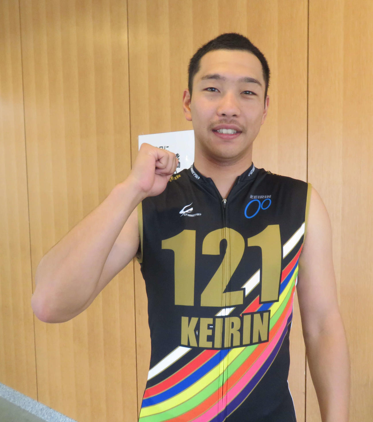 前場所優勝で意気上がる治田知也（撮影・栗田文人）