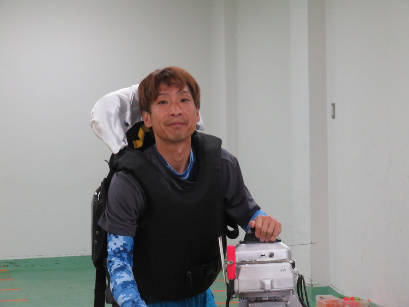 予選トップ通過を決めた吉田拡郎