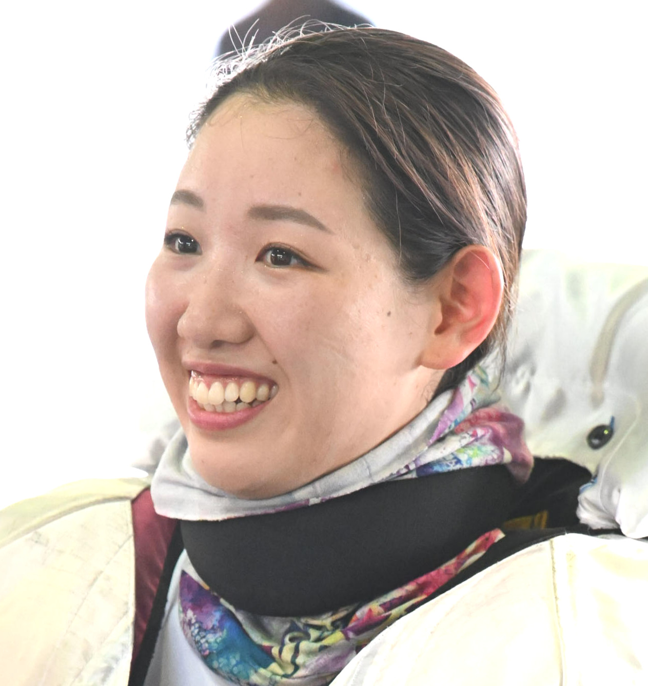 G1初勝利を挙げた上田紗奈（撮影・林敢治）