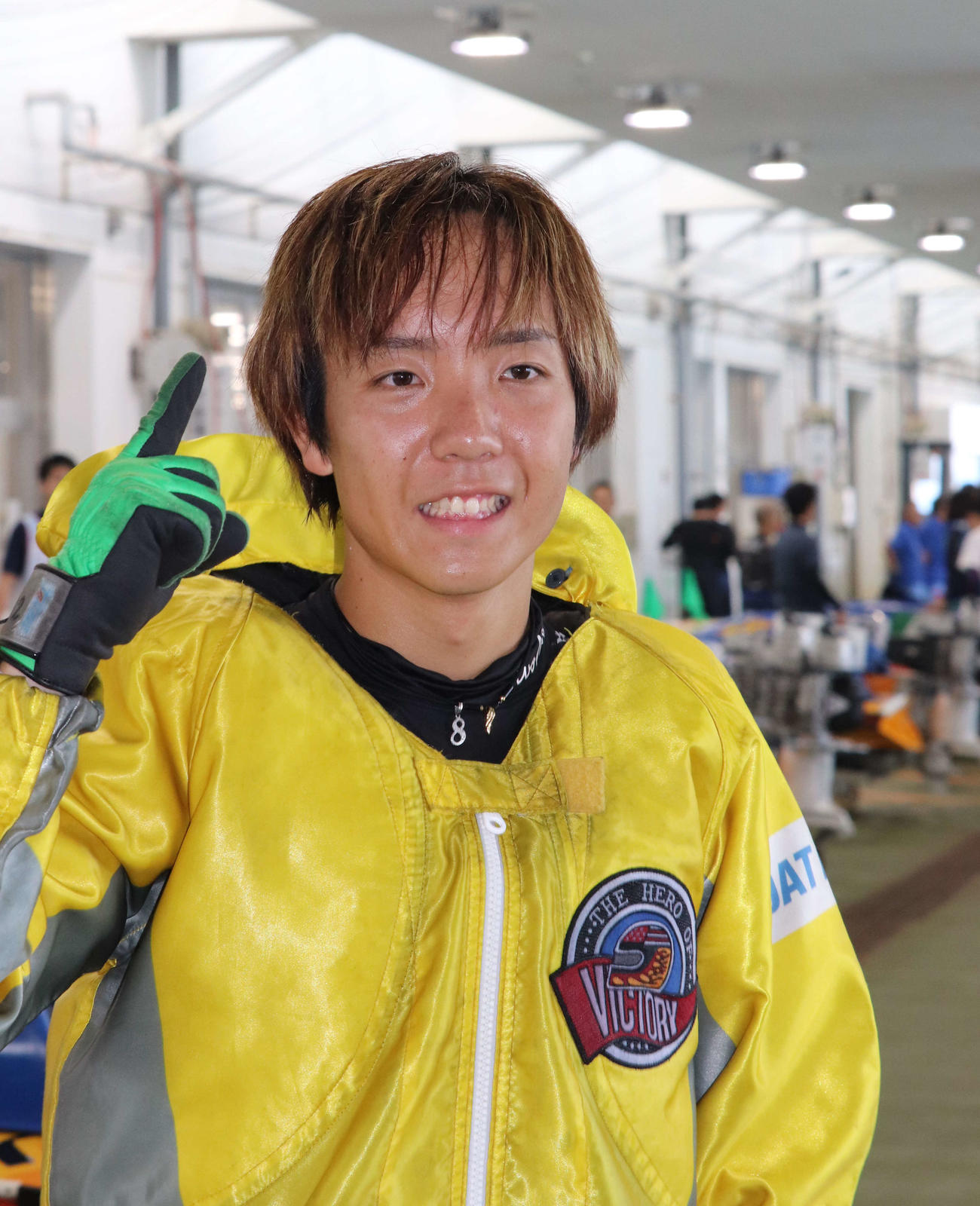 デビュー初勝利を決めた村松遥輝